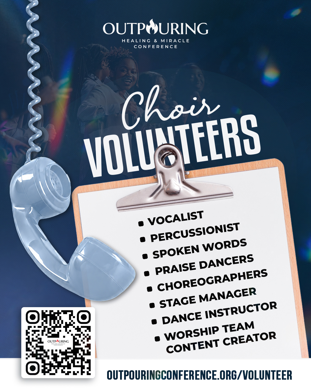 Outpouring Choir Volunteers